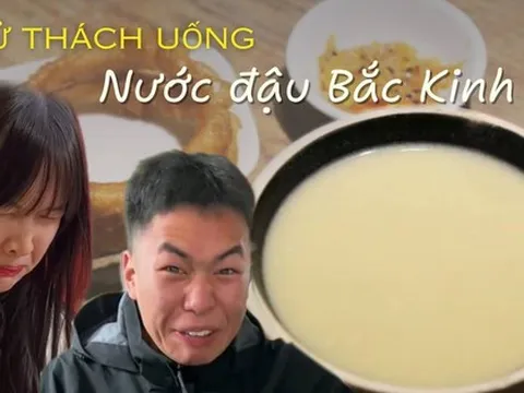 Trào lưu uống nước đậu Bắc Kinh, hương vị đặc sản có gì mà khiến giới trẻ “khóc thét”