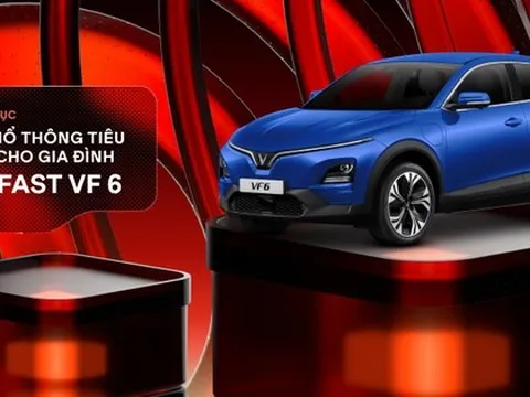 VinFast VF 6 chiến thắng thuyết phục hạng mục "Xe phổ thông tiêu biểu cho gia đình"