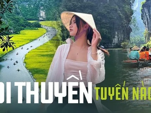 Chưa đến mùa Xuân nhưng khách đổ xô về Tràng An (Ninh Bình), vậy mùa này nên đi tuyến nào để ngắm trọn cảnh sắc?