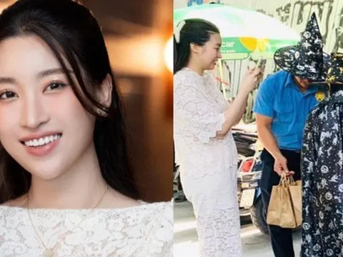 Lộ ảnh hiếm Hoa hậu Đỗ Mỹ Linh xuất hiện bên con đầu lòng, ái nữ gây chú ý với 1 đặc điểm