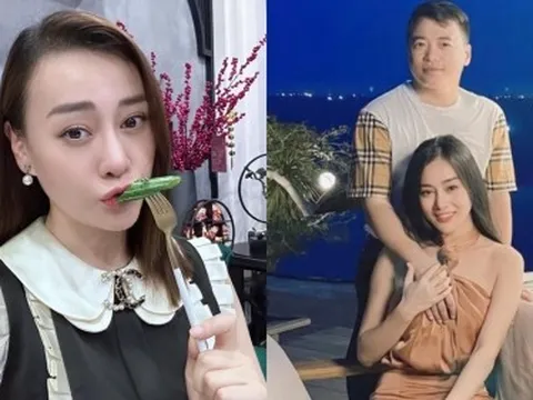 Phương Oanh lộ diện sau khi xác nhận mang song thai, tiết lộ sức khỏe hiện tại hậu ốm nghén nặng phải hoãn cưới