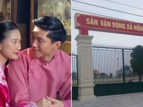 Cận cảnh địa điểm làm đám cưới của Văn Hậu ở Thái Bình, có 1 điểm chung với dàn cầu thủ nổi tiếng
