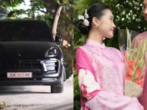 Đoàn Văn Hậu lái Porsche 5 tỷ về quê chuẩn bị đi hỏi vợ