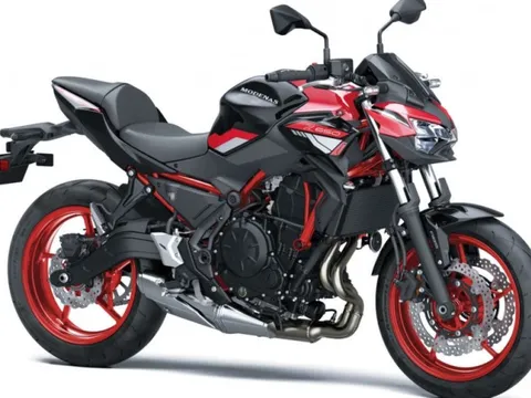 Kawasaki Z650 ABS 2024 thêm màu sắc mới, giá gần 180 triệu đồng