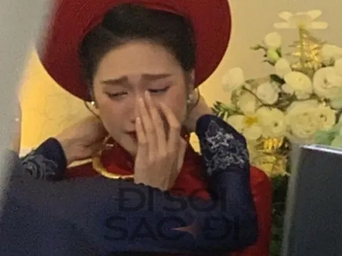 Doãn Hải My bật khóc nức nở khi nhận của hồi môn trong ngày về nhà chồng