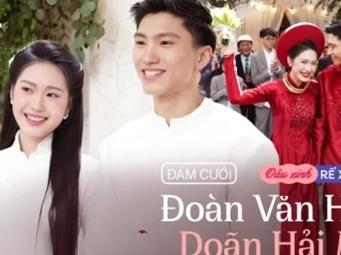 Toàn cảnh lễ cưới hỏi của Đoàn Văn Hậu - Doãn Hải My: Quy mô đầu tư khủng, người xem đông như concert, visual dâu rể bùng nổ!
