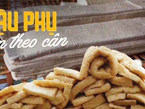Miếng đậu phụ "mỏng như lá lúa", thường được săn lùng vào ngày lạnh hóa ra là đặc sản cả nước chỉ một nơi có