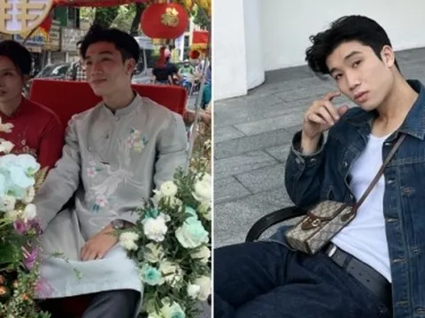 Hot boy bê tráp trong đám hỏi Đoàn Văn Hậu được netizen “săn lùng” vì quá điển trai là ai?