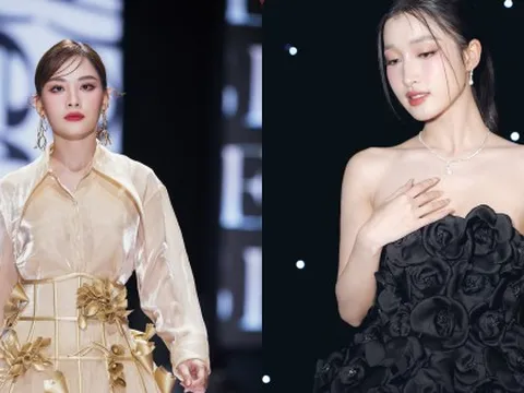 Dàn sao hội tụ, á hậu Phương Nhi và hoa hậu Mai Phương tự tin catwalk