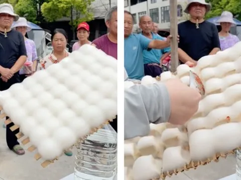 Món đặc sản "mọc lông" của Trung Quốc khiến dân mạng tròn mắt vì "biến hoá" màu sắc trong nháy mắt