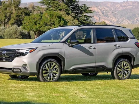 Subaru Forester 2024 lộ diện thiết kế trước thềm ra mắt, bị chê “lột xác ngược”