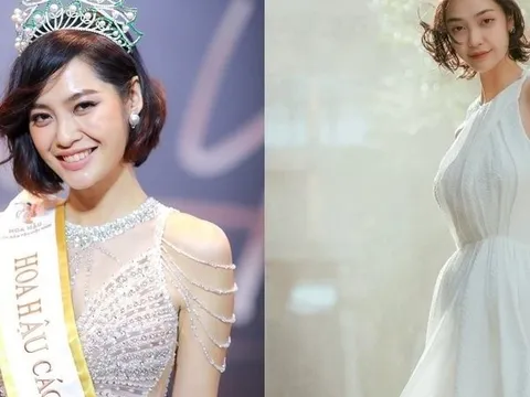Hoa hậu có bố là Đại tá, vừa đoạt danh hiệu, trai bản từng tốp kéo tới nhà đòi xem mặt