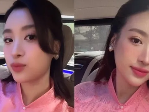 'Gái một con' Đỗ Mỹ Linh khoe cận cảnh khuôn trăng đầy đặn, tự nhận xét về diện mạo của mình