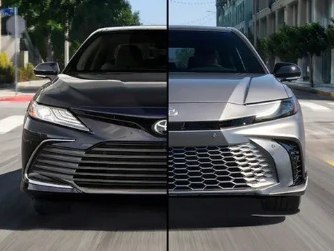 5 ảnh trực quan cho thấy Toyota Camry 2024 thay đổi thiết kế thế nào so với đời cũ
