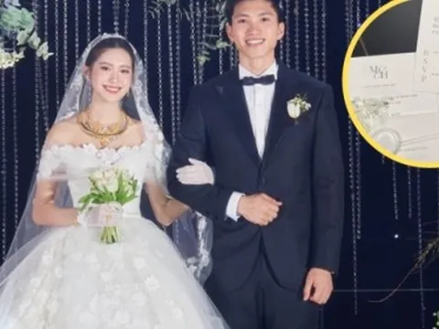 Đoàn Văn Hậu và Doãn Hải My yêu cầu khách dự đám cưới mặc đúng dress code 3 màu này, còn quy định về trẻ em thì sao?