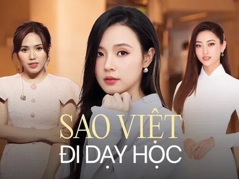 Khi sao Việt đứng trên bục giảng, "soi" thành tích càng thấy phục