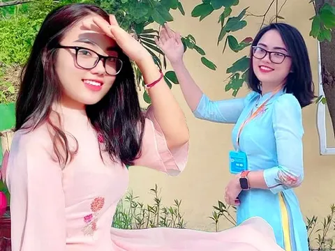 Giáo viên tiếng anh U40 vẫn trẻ như nữ sinh, đam mê diện áo dài lên bục giảng mỗi ngày