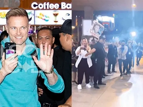 Nicky (Westlife) có động thái đầu tiên tại Việt Nam, đã sẵn sàng "đốt cháy" sân khấu trước giờ G