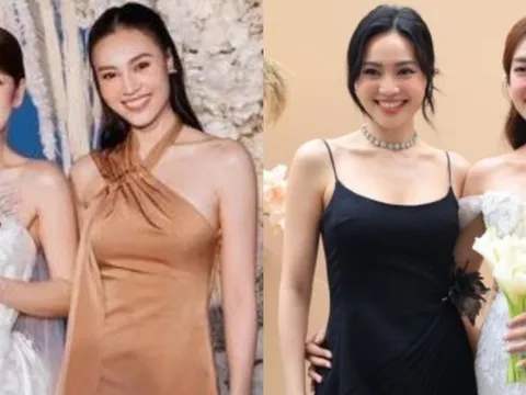Ninh Dương Lan Ngọc lên đồ đi ăn cưới: Mặc đúng dresscode, xinh đẹp nhưng không bao giờ lấn lướt cô dâu