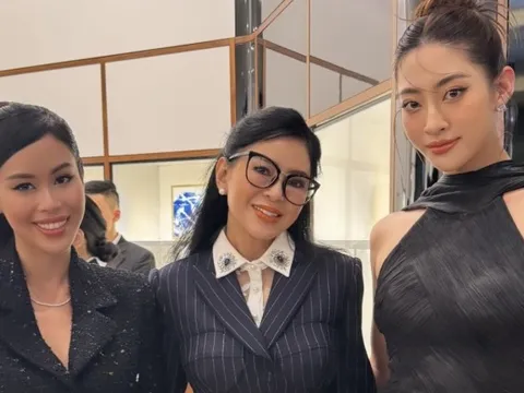 Phu nhân tỷ phú Johnathan Hạnh Nguyễn và ái nữ so kè nhan sắc với Hoa hậu, “chặt” cỡ nào mà Lương Thùy Linh than áp lực?