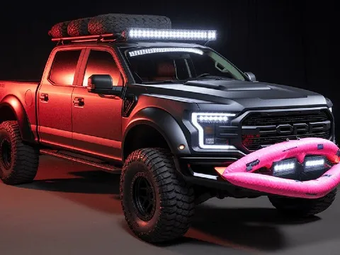 Đi gần SUV và bán tải sẽ hết sợ: Ford cân nhắc gắn túi khí ở cản trước để bảo vệ người bị đâm