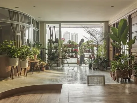 Chi 1,4 tỷ cải tạo chung cư, đập đến 90% các vách ngăn và hô biến thành không gian sống tràn ngập cây xanh