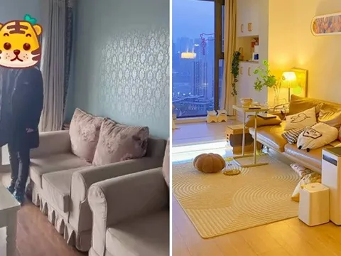Dốc hết tiền mua căn hộ cũ rồi chi 170 triệu để sửa lại, cô gái sống độc thân vui vẻ với hai chú mèo