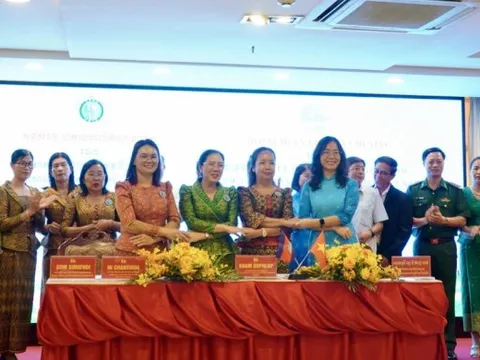 Hội phụ nữ tỉnh Bình Phước và 3 tỉnh Campuchia ký kết bản ghi nhớ quan trọng