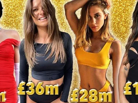 Những nàng WAGs sở hữu khối tài sản khủng nhất: Bạn gái Ronaldo thua xa vợ Messi, cái tên đứng đầu quá quen thuộc