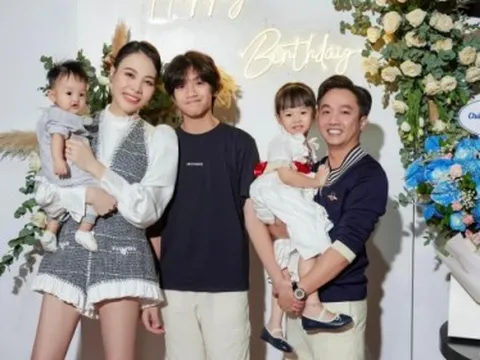 Cường Đô La khoe ảnh tổ chức sinh nhật cho vợ, ai dè hành động tinh tế dành cho Subeo mới gây chú ý