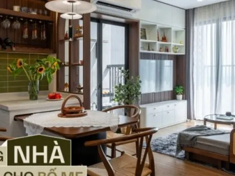 Sau 10 năm sang Mỹ, con gái mua tặng mẹ căn chung cư cao cấp: Chi thêm 300 triệu cải tạo không gian siêu ấm cúng và gẫn gũi