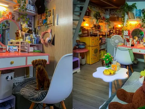Sau kiếp nạn ở chung, cô gái đi thuê nhà sống 1 mình, decor theo ý thích