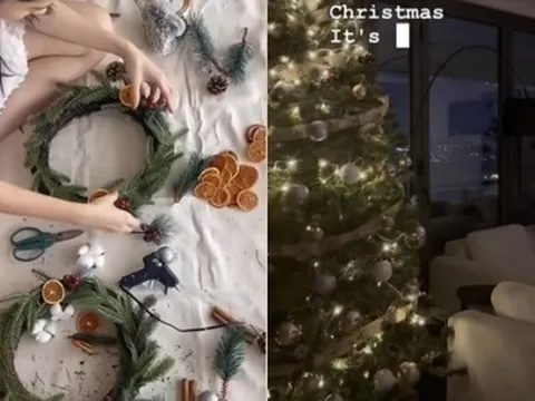 Đặng Thu Thảo khoe clip cùng ái nữ trang trí Noel, hé lộ không gian ấm cúng bên trong căn biệt thự bề thế
