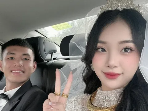 Ngôi sao mới nổi của ĐT Việt Nam kết hôn, đám cưới đơn giản, không linh đình như Đoàn Văn Hậu
