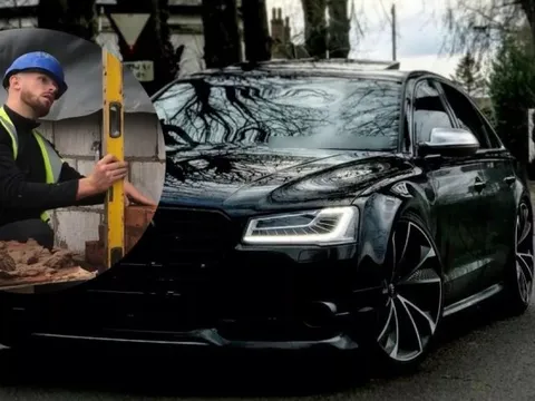 Thanh niên 26 tuổi làm phụ hồ kiếm 300 triệu/tháng: Mua nhà, lái Audi tiền tỷ đi làm hàng ngày, đặt mục tiêu sắm Lamborghini