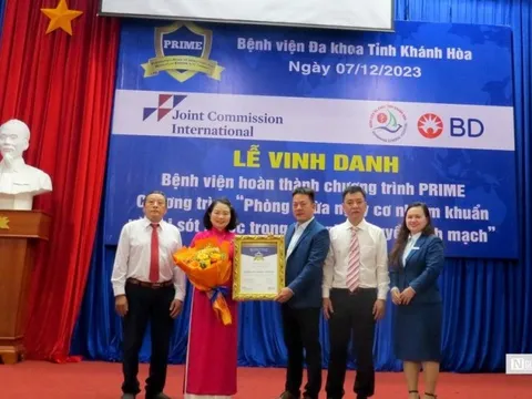 Bệnh viện công thứ 2 ở Việt Nam hoàn thành chương trình PRIME