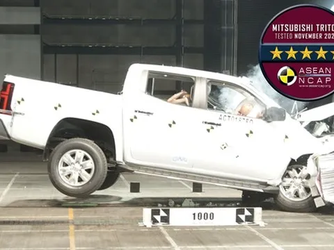 Xem video này để biết Mitsubishi Triton 2024 an toàn thế nào trước khi bán ở Việt Nam