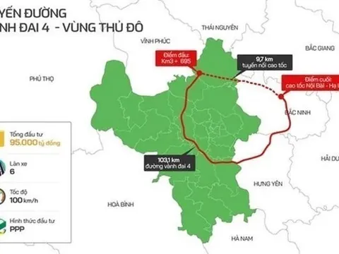 Hà Nội quyết giải phóng mặt bằng Dự án đường Vành đai 4 xong trước 10/12