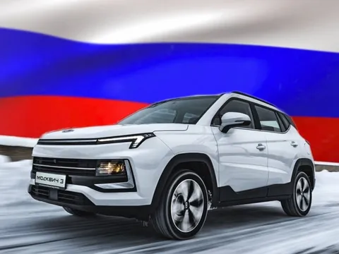 Xe Nga tiếp tục 'viết kỳ tích' bất chấp trừng phạt, huyền thoại Moskvich gây bất ngờ lớn