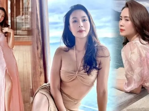 Hồng Diễm tuổi U40 có mặt mộc 10 điểm, bí quyết "chống già" đến từ 1 loại thực phẩm và 2 môn thể thao