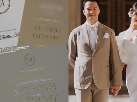 Diễm My 9x hé lộ thiệp cưới với bạn trai doanh nhân, giữ kín 1 chuyện trước thềm diễn ra hôn lễ