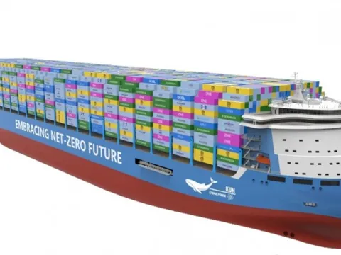 Trung Quốc công bố thiết kế tàu container năng lượng hạt nhân lớn nhất thế giới