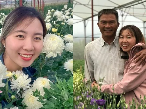 Tốt nghiệp RMIT, cô gái quay về Lâm Đồng học tiếp Thạc sĩ rồi đi bán hoa tươi phụ bố mẹ