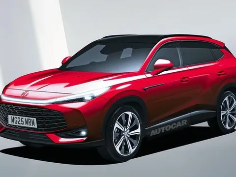 MG HS đời mới lộ thiết kế: Khác hẳn bản sắp bán tại Việt Nam, có thể chạy 750km/sạc