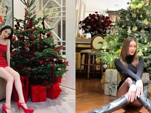 Màn "flex" đã mắt của hai mỹ nhân Vbiz: Khoe nhà lộng lẫy trước Noel nhưng có một chi tiết "cực hot" khiến netizen bị hút mắt