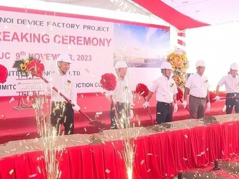 Vĩnh Phúc tiếp tục là điểm sáng thu hút dòng vốn FDI