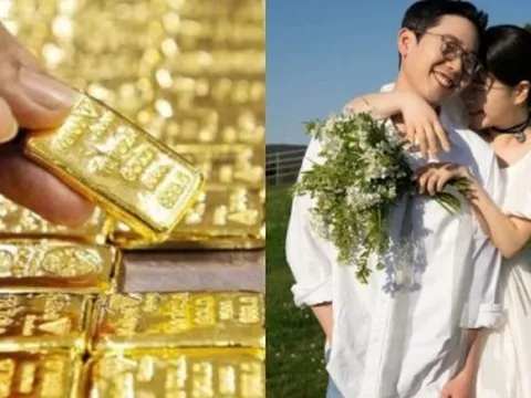Vàng tăng vọt, dân tình chia hai phe: Cô dâu - chú rể mừng thầm, người đi ăn cưới thấp thỏm đợi giá vàng đi xuống