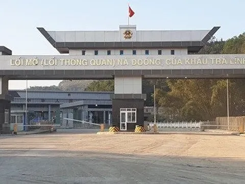 Nâng cửa khẩu Trà Lĩnh - Long Bang lên cấp quốc tế