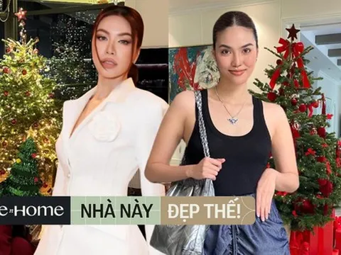 Đường đua decor Noel tuần qua: Lan Khuê nhá hàng cây thông ''khủng'', nhiều sao chuộng style đơn giản nhưng sang khỏi chê