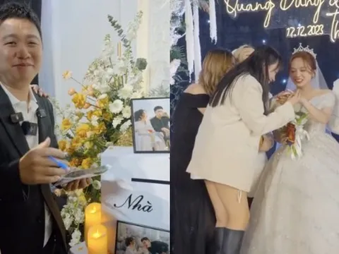 Sếp Đặng Thu Hà mừng cưới xấp tiền dày đến mức không nhét vừa thùng tiền, số phận chiếc nhẫn bị đánh rơi đã rõ!